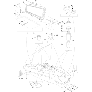 09- Central Cover And Accessories Sportster
