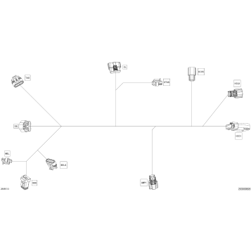 08- Electric - Steering Wiring Harness - 278004577