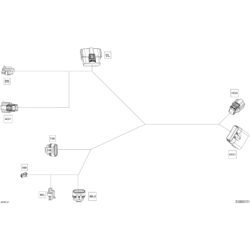 08- Electric - Steering Wiring Harness - 278004179