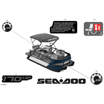 03- DECALS - Feature Decals - 170HP - Cruise Package