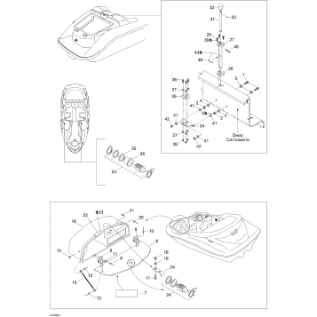 09- Ski Shaft and Glove Box