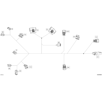 08- Electric - Steering Wiring Harness - 278004550