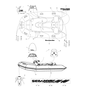 09- Decals And Hypalon Tube