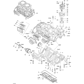 01- Crankcase And Reed Valve