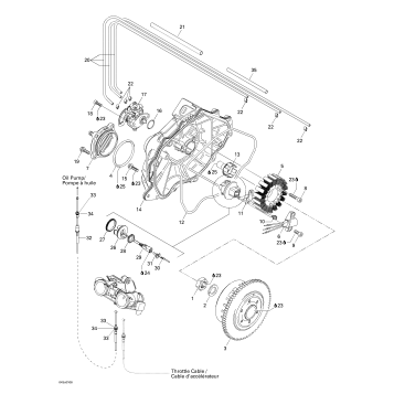 03- Magneto, Oil Pump