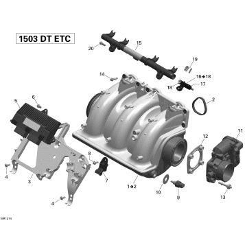 02- Air Intake Manifold And Throttle Body