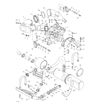01- Engine Support And Muffler