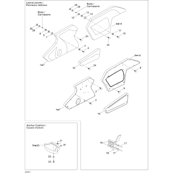 09- Lateral Panel And Anchor Cushion
