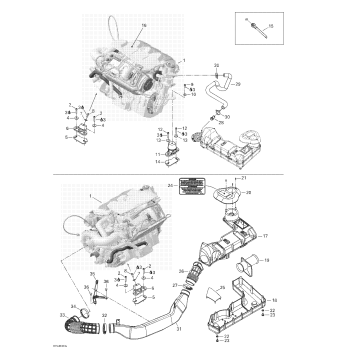 01- Engine Support And Air Intake