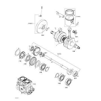 01- Crankshaft And Pistons