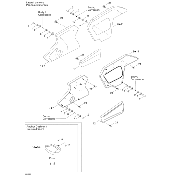09- Lateral Panel And Anchor Cushion
