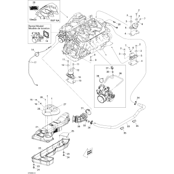 01- Engine And Air Intake Silencer