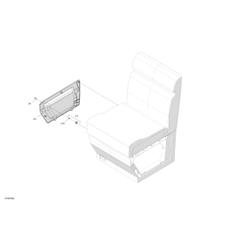 07- FURNITURE - Seat Side Panel (RH)