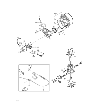 02- Oil Injection System, Oil Pump, Rotary Valve