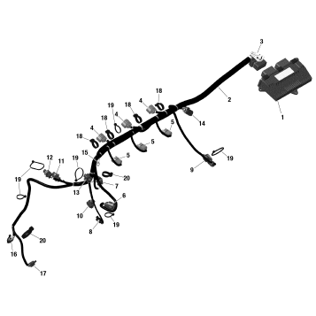 01- ROTAX - Engine Harness And Electronic Module