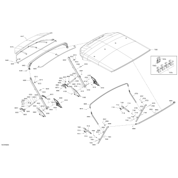 09- CANVAS - Double Bimini Top