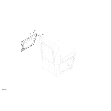 07- FURNITURE - Seat Side Panel (LH)
