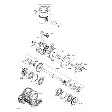 01- Crankshaft And Pistons