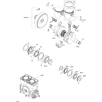 01- Crankshaft And Pistons