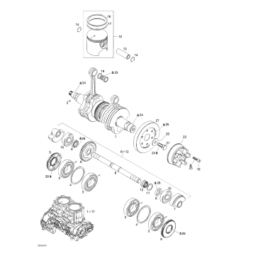 01- Crankshaft And Pistons