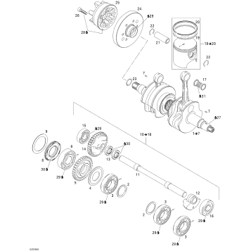 01- Crankshaft, Pistons And Balance Shaft