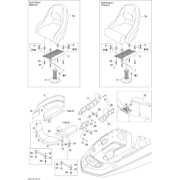 09- Seat, Front View