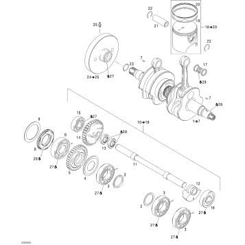 01- Crankshaft, Pistons And Balance Shaft