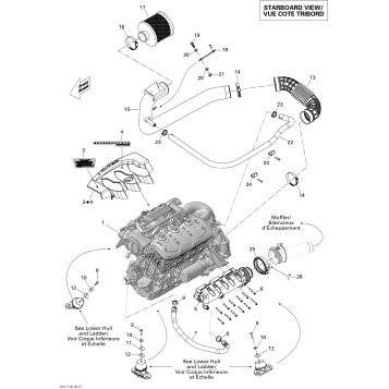 01- Engine And Air Intake Silencer