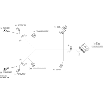 10- Electrical Harness - Steering Harness - 278003265 (Refer to Electrical System for Model)