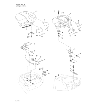 09- Front Console Glove Box 1