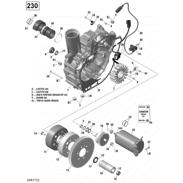 03- PTO Cover And Magneto - 230