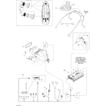 10- Amplifier And Tower Speakers
