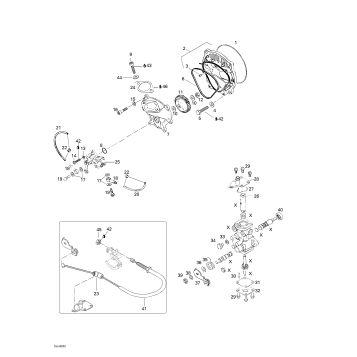 02- Oil Injection System, Oil Pump, Rotary Valve