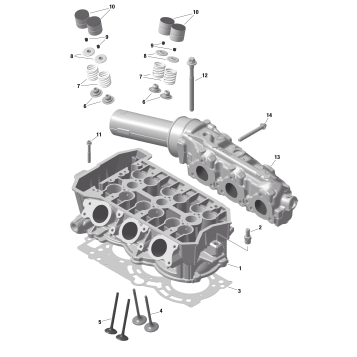 01- ROTAX - Cylinder Head