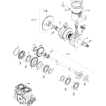 01- Crankshaft And Pistons