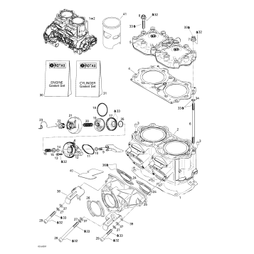 01- Cylinder, Exhaust Manifold