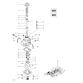 02- Carburetors (443, 503)