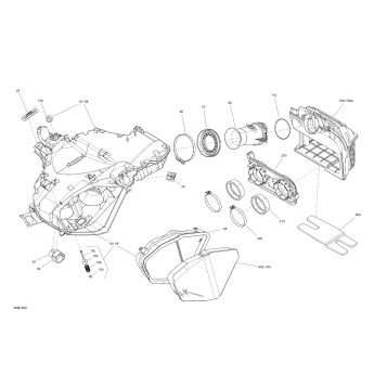 02- Air Intake - 600 CARB