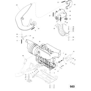 01- Engine And Engine Support 503
