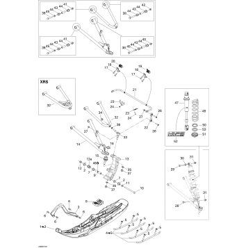07- Front Suspension And Ski XRS