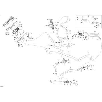 01- Cooling System - 800R E-TEC
