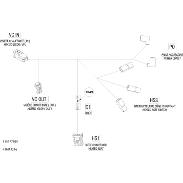 10- Electrical Harness Seat