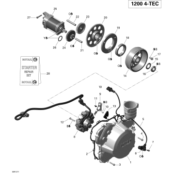 03- Magneto And Electric Starter