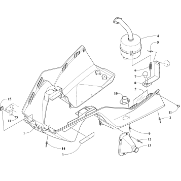 Bottom Pan and Exhaust