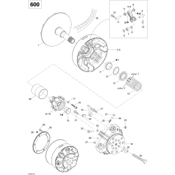 05- Drive Pulley 600