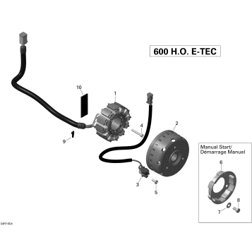 03- Magneto - 600HO E-TEC