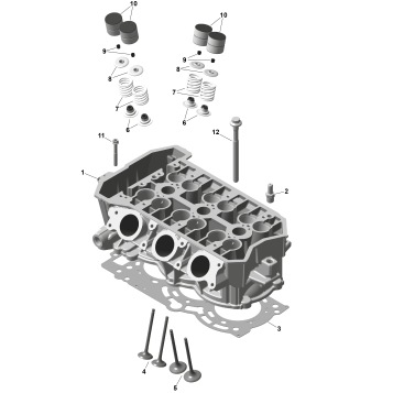 01- ROTAX - Cylinder Head
