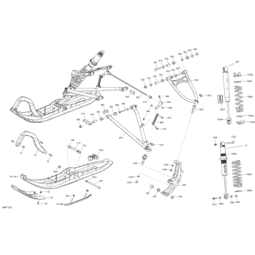 07- Front Suspension And Ski - All Models