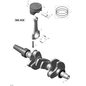 01- Crankshaft And Pistons