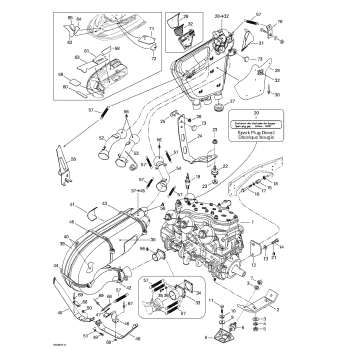 01- Engine Support And Muffler